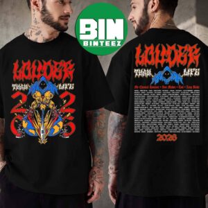 Louder Than Life 2026 America’s Largest Rock And Metal Festival In Louisville KY On September 17-20 Eternia Tee Two Sided Unisex T-Shirt
