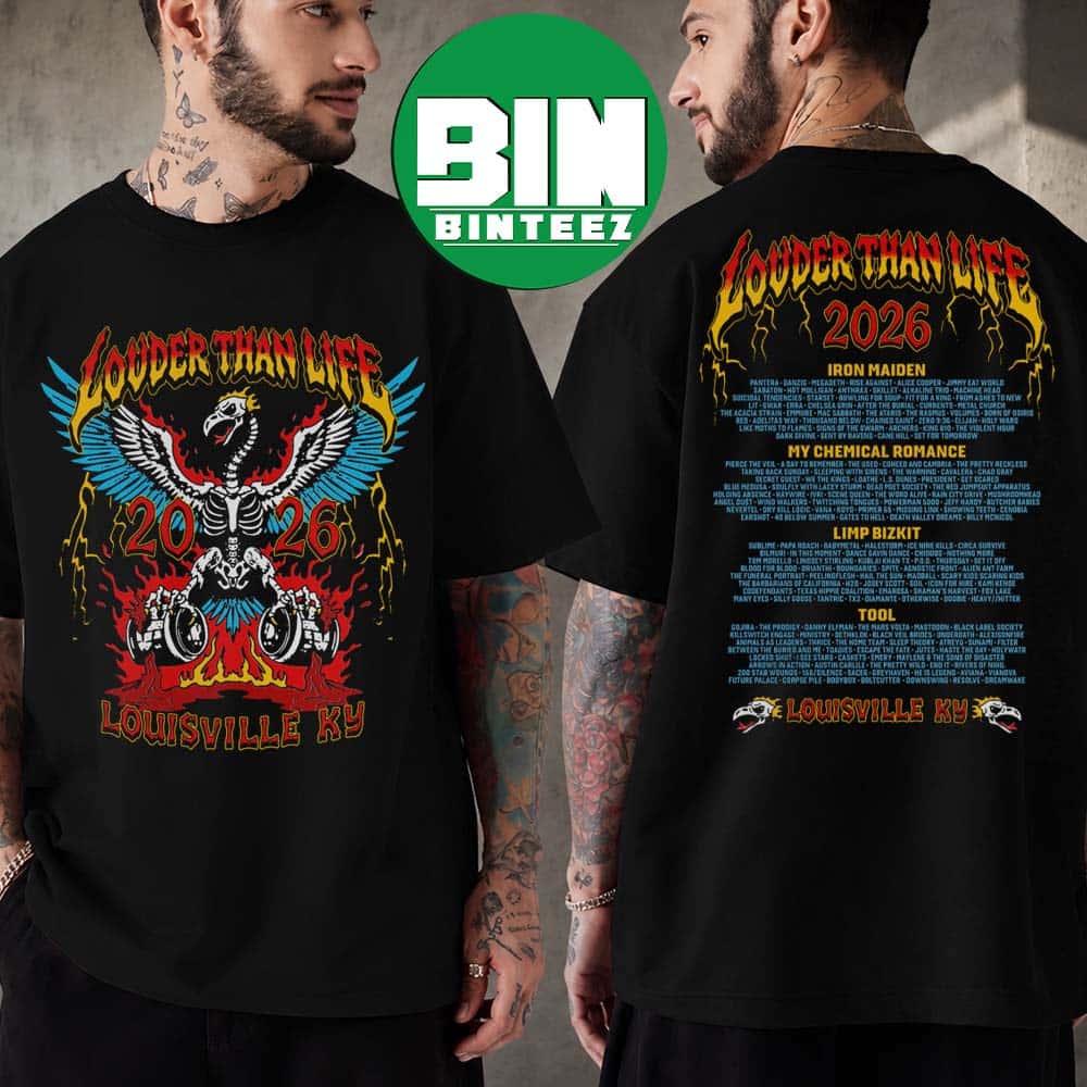 Louder Than Life 2026 America’s Largest Rock And Metal Festival In Louisville KY On September 17-20 Fire Phoenix Tee Two Sided Unisex T-Shirt Louder Than Life 2026 America’s Largest Rock And Metal Festival In Louisville KY On September 17-20 Fire Phoenix Tee Two Sided Unisex T-Shirt
