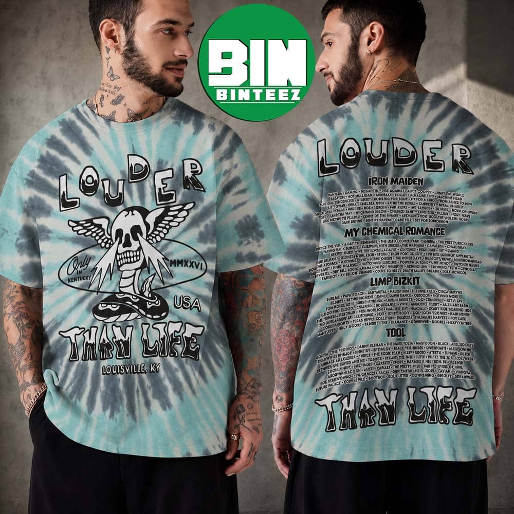 Louder Than Life 2026 America’s Largest Rock And Metal Festival In Louisville KY On September 17-20 Snake Eyes Tie Dye Tee Unisex T-Shirt Louder Than Life 2026 America’s Largest Rock And Metal Festival In Louisville KY On September 17-20 Snake Eyes Tie Dye Tee Unisex T-Shirt