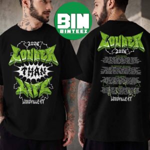 Louder Than Life 2026 Festival For Louisville KY On September 17-20 2026 Banger Tee Two Sided T-Shirt