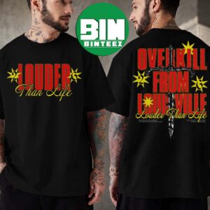 Louder Than Life 2026 Festival For Louisville KY On September 17-20 2026 Stars And Sword Tee Two Sided T-Shirt