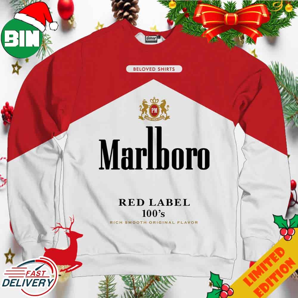 Marlboro Unisex Ugly Sweater Marlboro Unisex Ugly Sweater