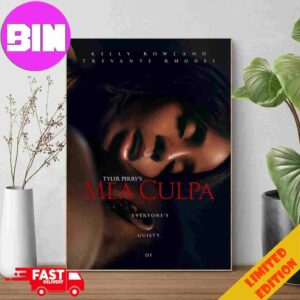 Mea Culpa On Netflix 2024 Film Poster Canvas
