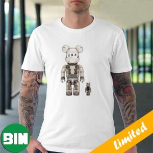 Medicom God Selection xxx Bearbrick Transparent Black Unique T-Shirt