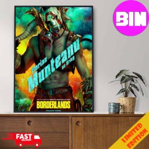 Meet Krieg His Name Is Krieg Florian Munteanu Stars In Borderlands Movie Chaos Loves Company 2024 Poster Canvas