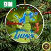 Merry Christmas Denver Broncos NFL Funny Grinch Xmas Gift Tree Decorations Ornament