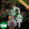 Miami Marlins MLB Custom Name Grinch Candy Cane Tree Decorations Xmas 2023 Gift Christmas Ornament
