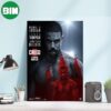 Michael B Jordan Creed 3 Fight Scence Poster-Canvas