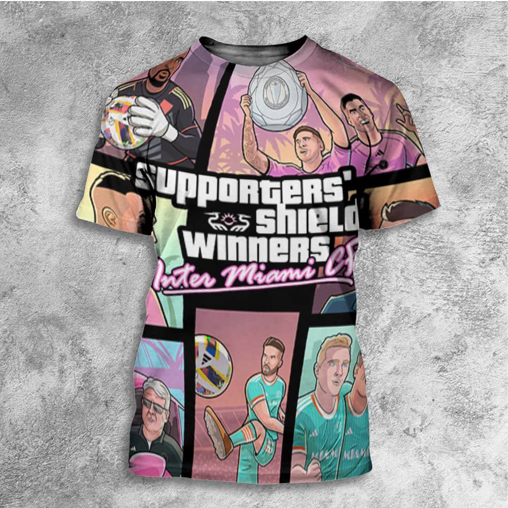 Mission Passed MLS Supporters Shield Winner Congratulations Inter Miami CF 2024 GTA Poster Style All Over Print T-Shirt Mission Passed MLS Supporters Shield Winner Congratulations Inter Miami CF 2024 GTA Poster Style All Over Print T-Shirt