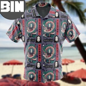 Mythical Spirited Away Studio Ghibli Anime Hawaiian Shirt
