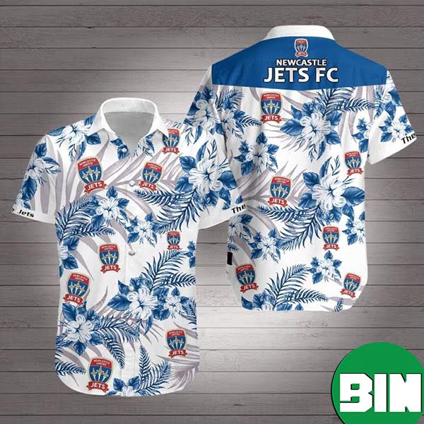 New Castle Jets FC Trending Summer Hawaiian Shirt New Castle Jets FC Trending Summer Hawaiian Shirt