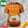 New Inside Cat Out Door Adventure Now In Theaters Make Room For Animals Poster For The Garfield Movie 2024 Family Movie in America All Over Print Unisex T-Shirt