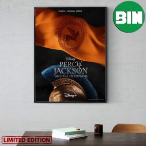 New Percy Jackson And The Olympians Promotional Poster Movie Disney Plus Poster Canvas
