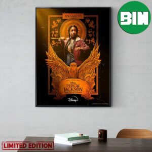 New Poster For Annabeth Percy Jackson and The Olympians On Disney Plus Poster Canvas