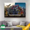 New Poster For The Worst DC Movie Debut Ever Aquaman And The Lost Kingdom King-Warrior-Father Poster Canvas