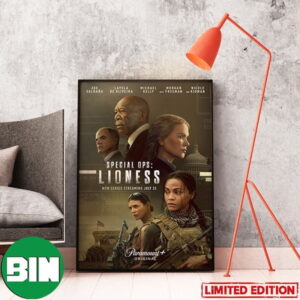 New TV Show Alert Special Ops Lioness Home Decor Poster Canvas