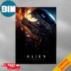 Official 11th Poster For Alien Romulus Distributed By 20th Century Studios Poster Canvas