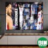 Official Denver Nuggets 2026-27 Preseason NBA Schedule Home Decor Poster Canvas