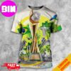 Official Club America Bicampeones Liga MX Clausura 2024 Champions America Campeon All Over Print Unisex T-Shirt