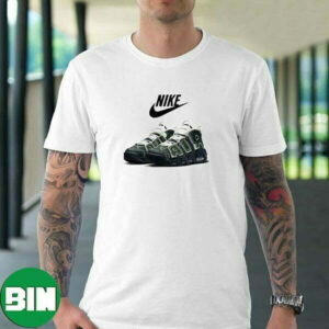 Official Look At A New Serena Williams Design Crew x Nike Air More Uptempo Fashion T-Shirt