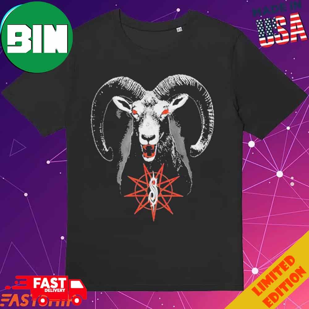 Official Slipknot Goats Head T-Shirt Official Slipknot Goats Head T-Shirt