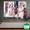 Official Utah Jazz 2026-27 Preseason NBA Schedule Home Decor Poster Canvas
