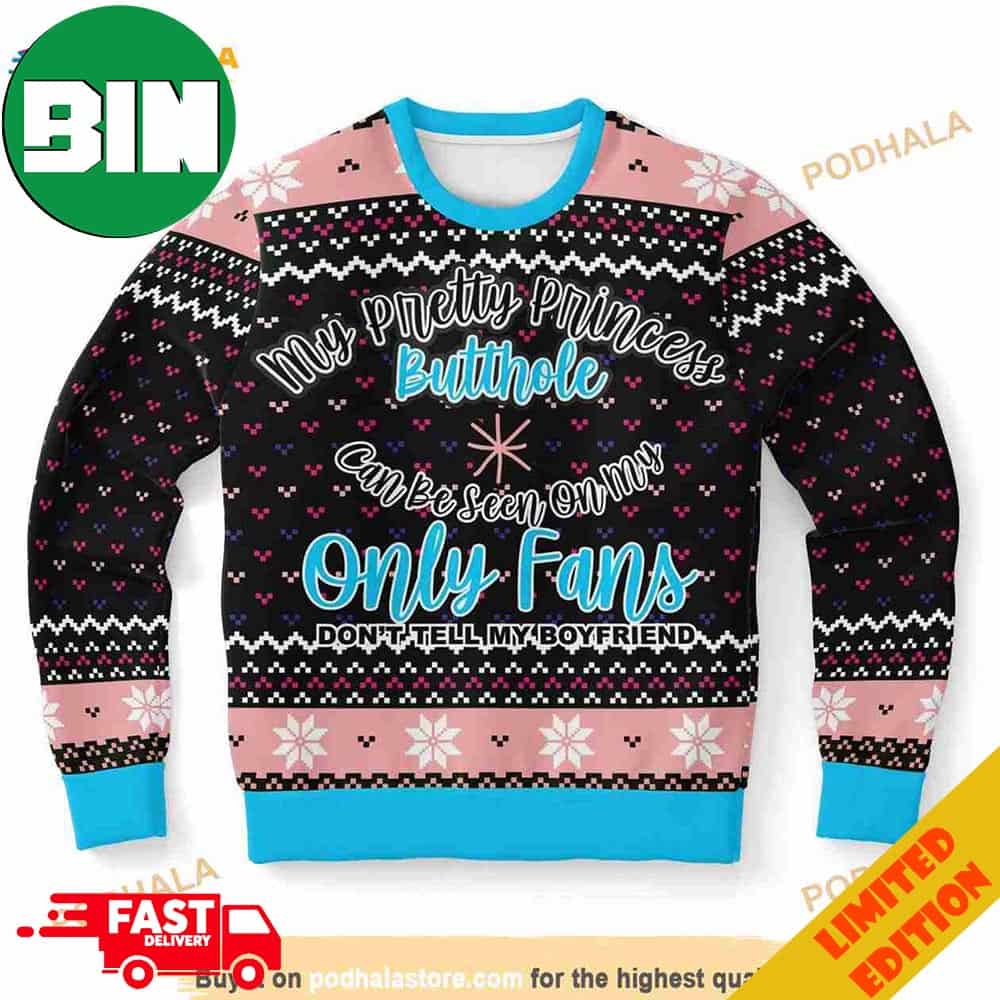 Onlyfans Princess Funny Ugly Christmas Sweater For Men And Women Onlyfans Princess Funny Ugly Christmas Sweater For Men And Women