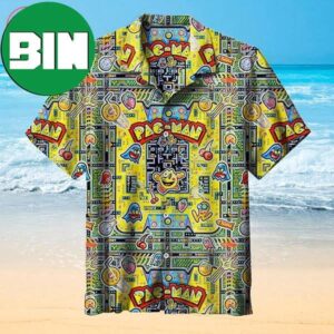 Pac-Man Game Hawaiian Shirt