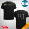 Pearl Jam Dark Matter Tour At Palau Sant Jordi Barcelona July 8 2024 The Murder Capital Event Tee Two Sides T-Shirt