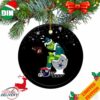 Philadelphia Eagles NFL Custom Name Grinch Candy Cane 2 Side Ornament Philadelphia Eagles NFL Custom Name Grinch Candy Cane 2 Side Ornament