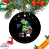 Philadelphia Eagles Santa Grinch Sits On Washington Redskins Toilet Christmas Ornament