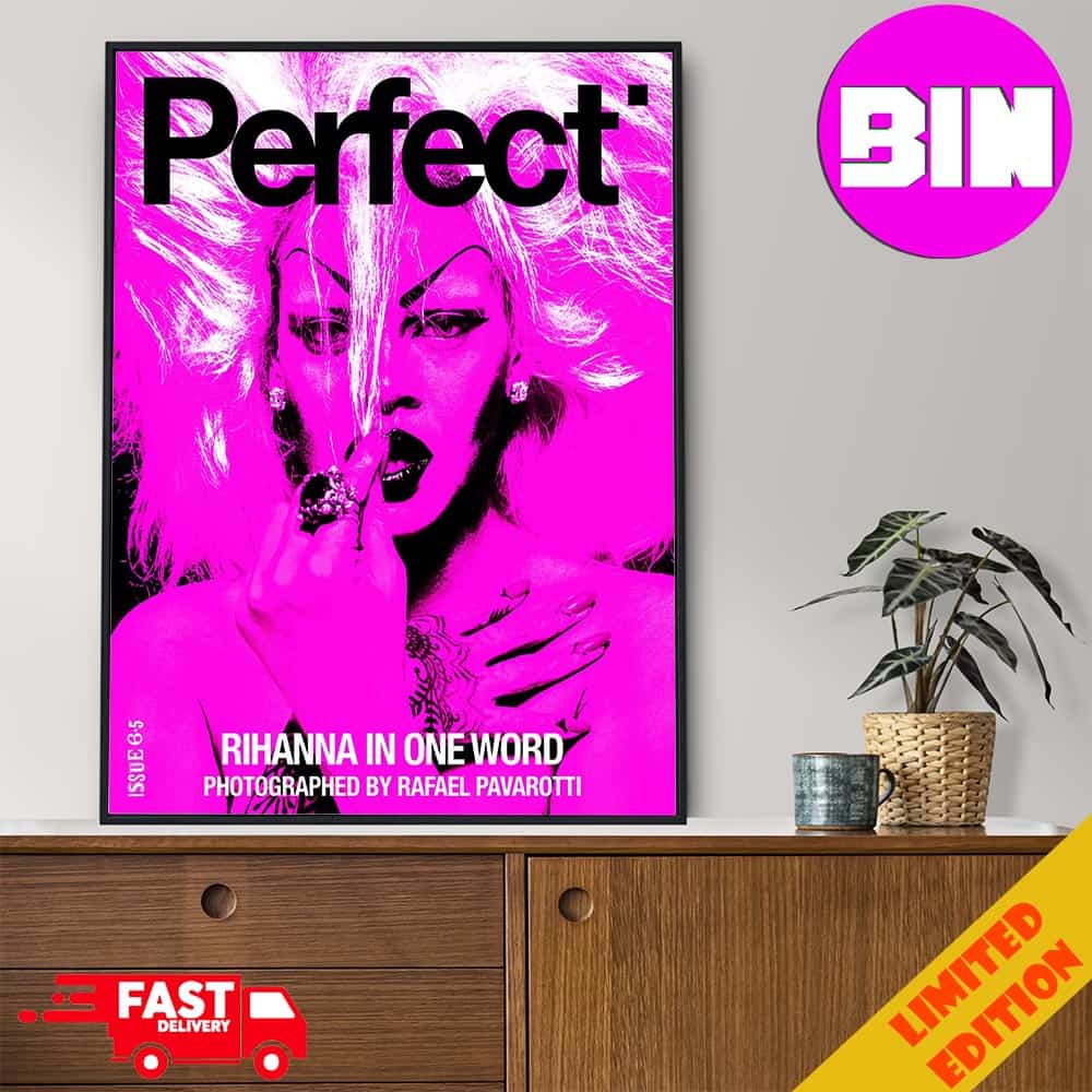 Photograph Rihanna x Perfect Magazine Issue 6 5 By Rafeal Pavarotti Cover 3 Rihanna In One Word 2024 Home Decor Poster Canvas Photograph Rihanna x Perfect Magazine Issue 6 5 By Rafeal Pavarotti Cover 3 Rihanna In One Word 2024 Home Decor Poster Canvas