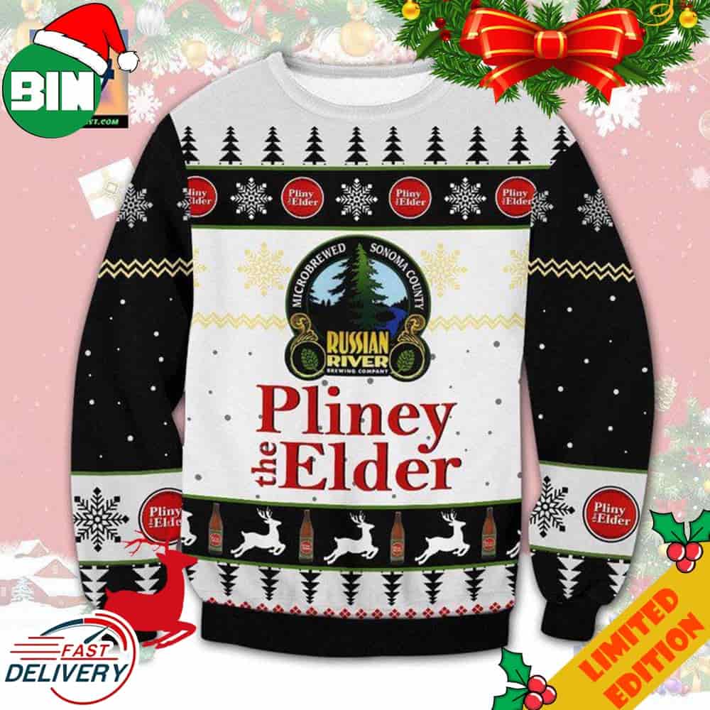 Pliny The Elder Russian River Brewing 3D Full Printed Ugly Sweater Pliny The Elder Russian River Brewing 3D Full Printed Ugly Sweater