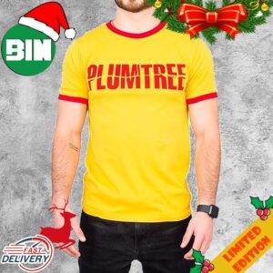 Plumtree Scott Pilgrim Band Logo Gold T-Shirt
