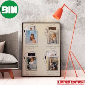 Polaroid Coming With Each CD Variant 1989 Taylors Version Taylor Swift Fan Gifts Home Decor Poster Canvas