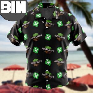 Power Minecraft Anime Hawaiian Shirt