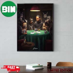 Rico Da Vinciii Art For All The Dogs Funny Drake OVO Sound Home Decor Poster Canvas