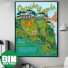 San Francisco CA Outside Lands Music Festival 2026 MURUGIAH’s Poster For Golden Gate Park On August 7–9 2026 Wall Decor Poster Canvas