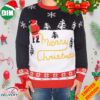 Santa Chris Farley Ho Ho Holy Schnikes Ugly 3D Christmas Sweater Santa Chris Farley Ho Ho Holy Schnikes Ugly 3D Christmas Sweater