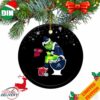 Santa Grinch Texas Longhorns Toilet Christmas Ornament