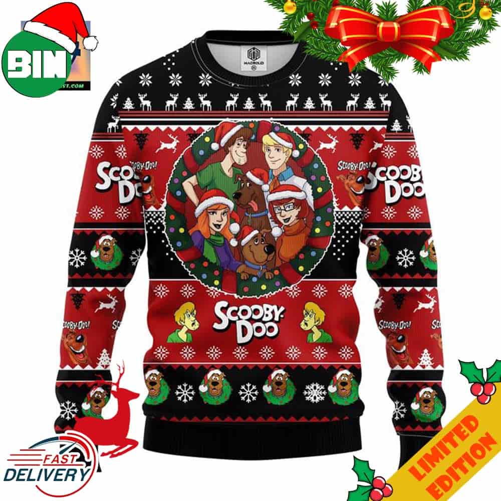 Scooby Doo 3D Ugly Christmas Sweater Amazing Gift Idea Thanksgiving Gift Scooby Doo 3D Ugly Christmas Sweater Amazing Gift Idea Thanksgiving Gift