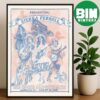 Foo Fighters at Ford Field in Detroit Michigan August 06 2024 Poster Art By Christopher Everhart Silent Giants Gig Poster Gift For Rock Fan Music Room Decor