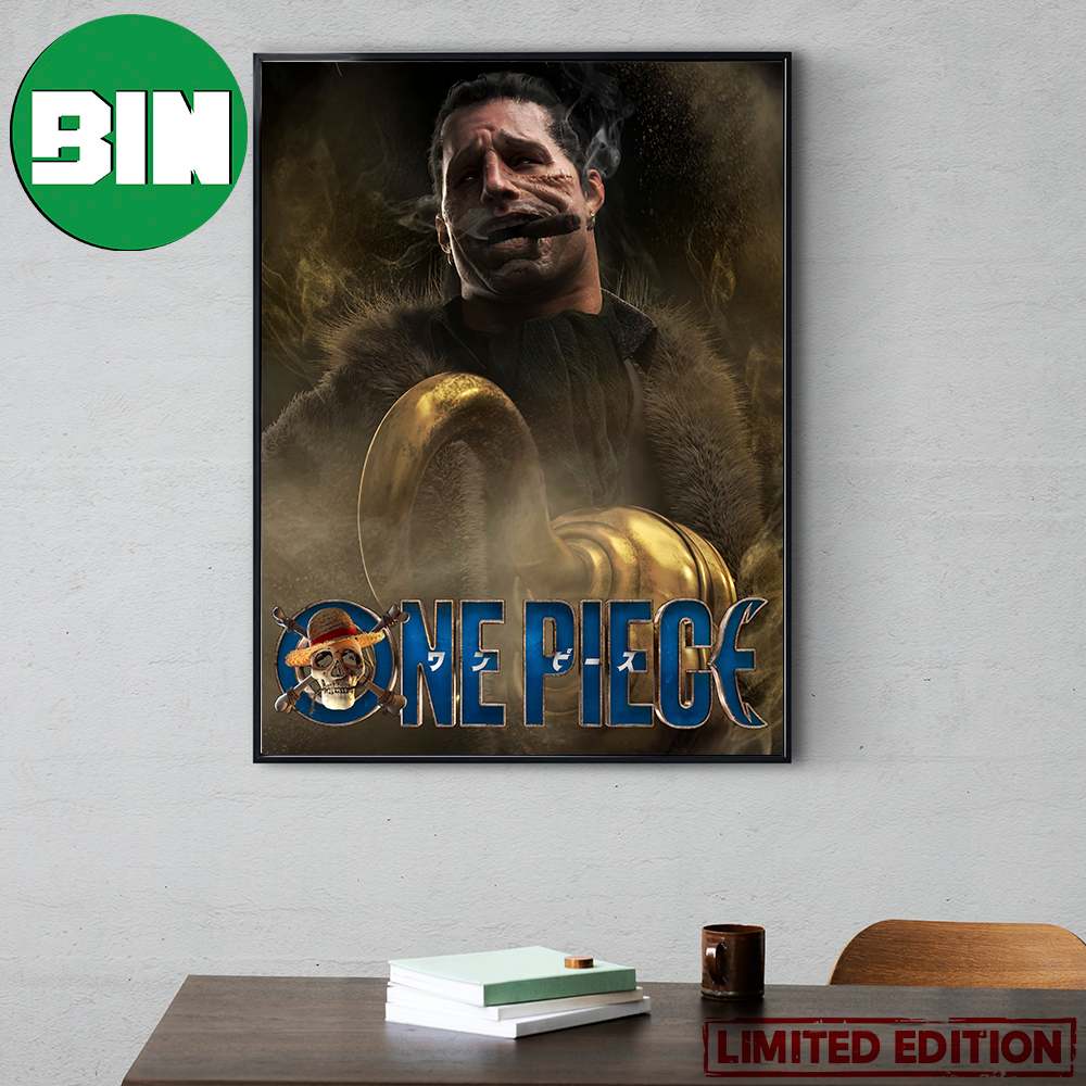 Sir Crocodile One Piece Live Action Poster Fan Art For Season 2 Home Decor Poster Canvas Sir Crocodile One Piece Live Action Poster Fan Art For Season 2 Home Decor Poster Canvas
