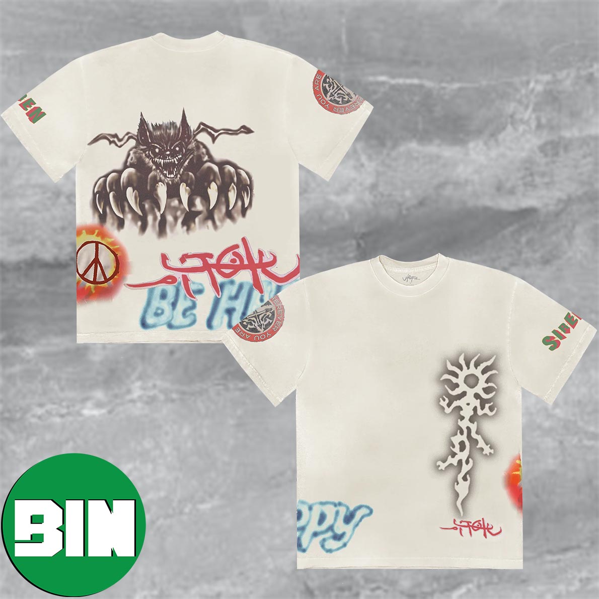 Siren Tee UTOPIA Tee VII Travis Scott Merch T-Shirt Siren Tee UTOPIA Tee VII Travis Scott Merch T-Shirt