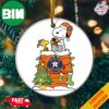Snoopy And Woodstock Christmas Gift For Fans Milwaukee Bucks NBA Xmas Tree Decorations Ornament