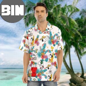 Snoopy Summer Time Hawaiian Shirt