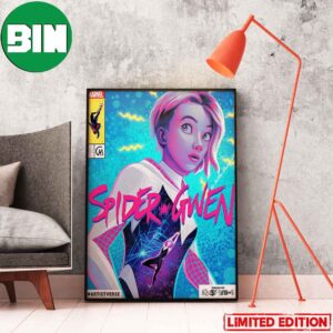 Spider-Gwen Spider-Man Across The Spider-Verse Marvel Studios Home Decor Poster-Canvas