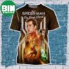 Spider Man Across the Spider Verse Miles Morales Gwen Stacy Across the Spider Verse Movie Poster All Over Print Shirt Summer Vacation Shirt