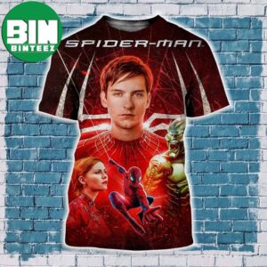 Spider Man Kirsten Dunst 2002 Sam Raimi Spider Man Full Graphic Poster Shirt Streetwear Style