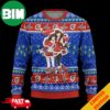 Stitch Blue Black Pattern Stripes Disney 3D Ugly Sweater